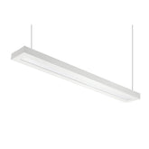 Halcon P1830 LED pendant light with direct/indirect illumination for commercial spaces.