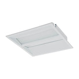 Architectural recessed Halcon Indirect LED Troffer Light HG-L208T with Bluetooth sensor and emergency control for efficient, visually comfortable lighting.