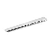 LED Linear Light model C2309 with Louvre Lens and inter-connectable lengths for continuous lighting system installation.