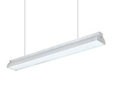Sleek LED linear pendant light for stylish commercial spaces