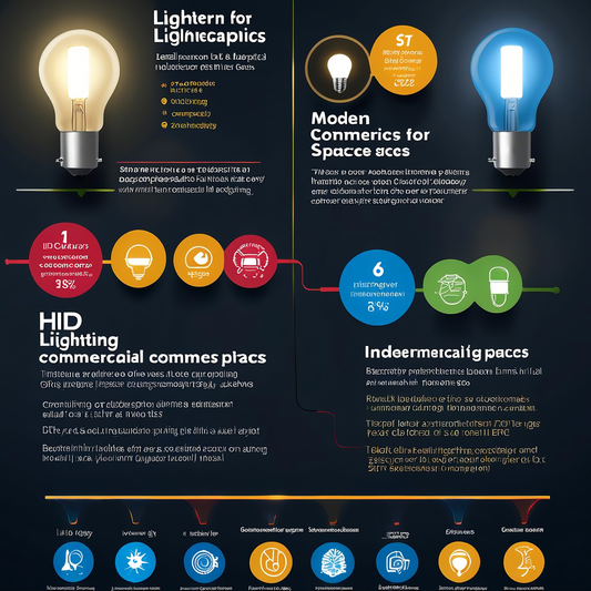 LED vs Fluorescent vs HID for Commercial Spaces