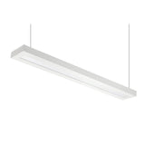 Halcon P1830 LED pendant light with direct/indirect illumination for commercial spaces.