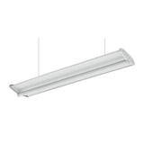 Suspended 1'x4' LED Pendant Light Up/Down HG-L208 by Halcon Lighting with indirect and direct lighting capabilities
