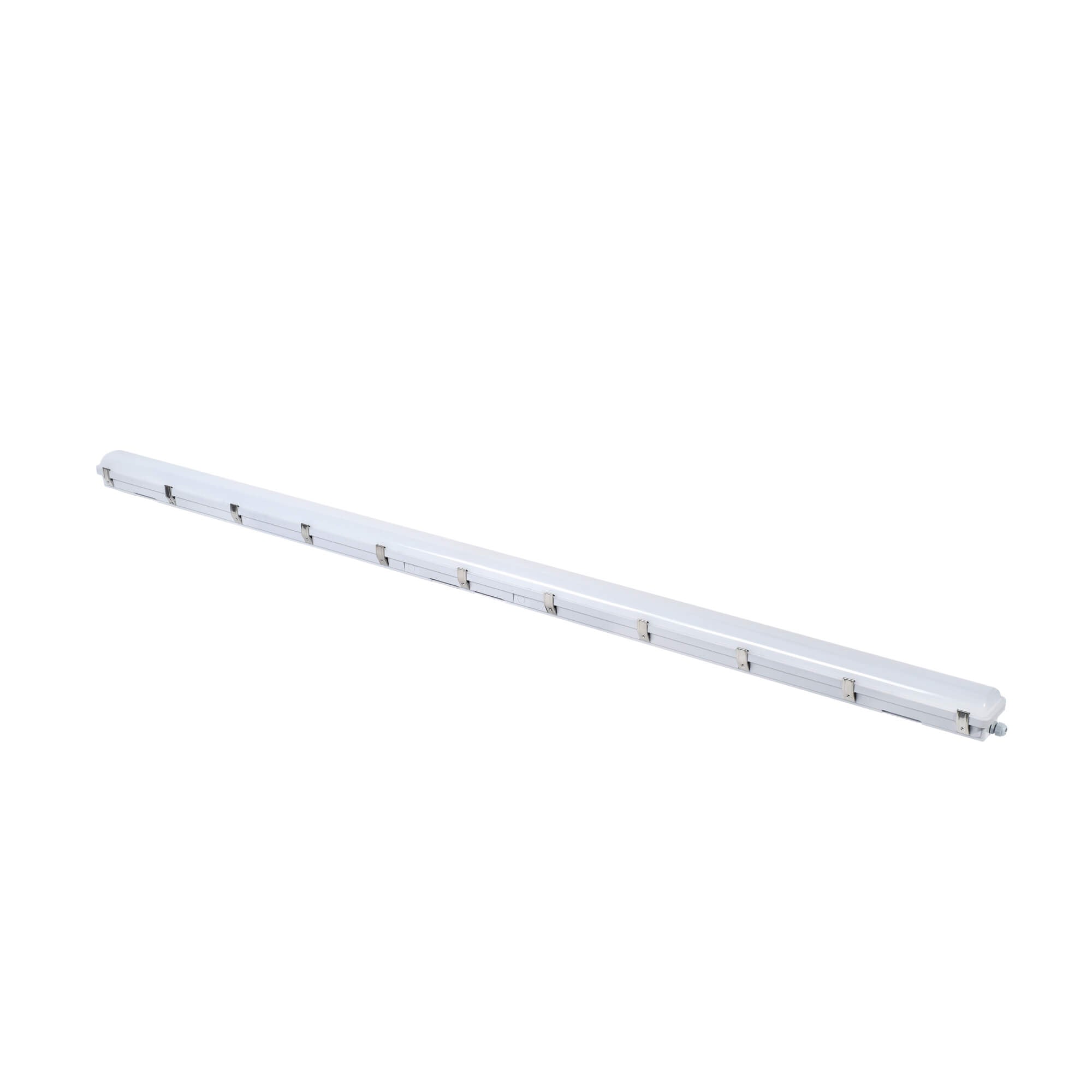 Halcon Lighting Vapor Tight LED Light Fixture 8ft model, IP65 rated and NSF certified for industrial and food processing environments