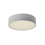 Modern Halcon Round LED Pendant Light in White Finish, 240mm Size with Direct/Indirect Lighting Options